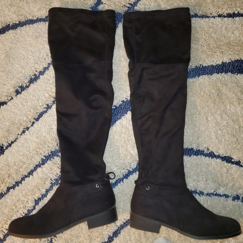 Memory Foam Over the Knee Boots